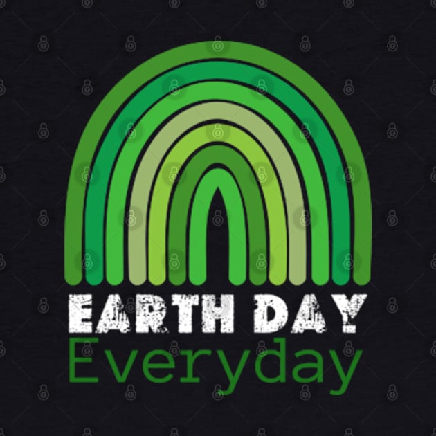 Teacher happy Earth day Everyday 2024  gift april 22 Rainbow by graphicaesthetic ✅